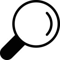 Zoom find icon symbol image vector. Illustration of the search lens design image vector