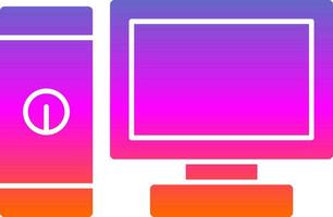 Computer Vector Icon Design