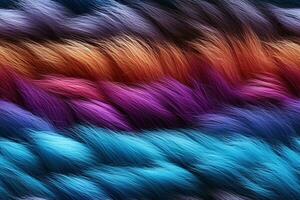 Close-up of a fluffy, soft colorful background photo