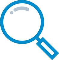 Zoom find icon symbol image vector. Illustration of the search lens design image vector