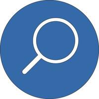 Zoom find icon symbol image vector. Illustration of the search lens design image vector