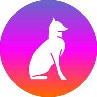 Dog Vector Icon Design
