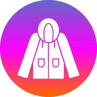 Raincoat Vector Icon Design