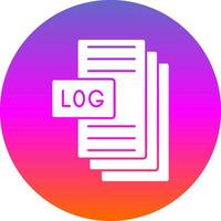 System Logs Vector Icon Design