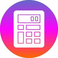 Calculation Vector Icon Design