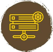 Hosting Vector Icon Design