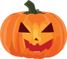 Halloween zucca orrore ai generativo png