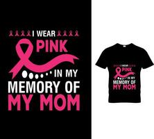 Best Breast Cancer Awareness T-Shirt Design vector