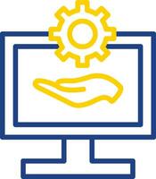 Software Support Vector Icon Design