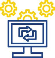 Software Configuration Vector Icon Design