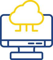 Cloud Computing Vector Icon Design