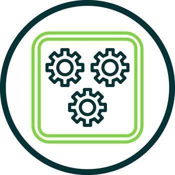 configuración de diseño de icono de vector