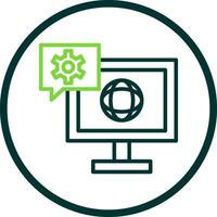 Computer science Vector Icon Design