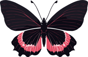 coloré papillon ai génératif png