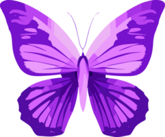 coloré papillon ai génératif png