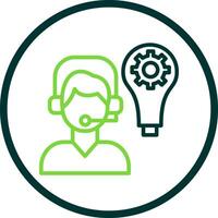 Knowledge Base Vector Icon Design