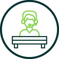 Help Desk Vector Icon Design