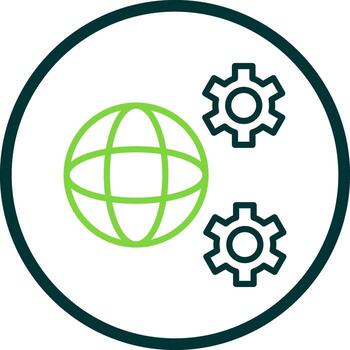 web desarrollo vector icono diseño