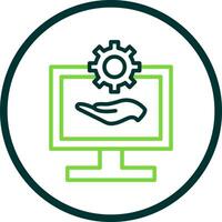 Software Support Vector Icon Design