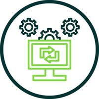 Software Configuration Vector Icon Design