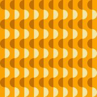 Abstract small with yellow color half circles seamless pattern for web, print, textile, wallpaper, gift wrapping paper and other. vector