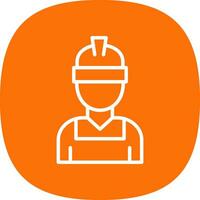 Engineer Vector Icon Design