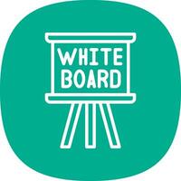 Whiteboard Vector Icon Design