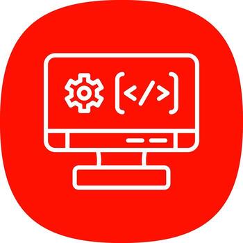 web desarrollo vector icono diseño