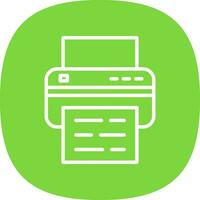 Printer Vector Icon Design