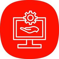 Software Support Vector Icon Design