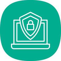 System Security Vector Icon Design