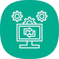 Software Configuration Vector Icon Design