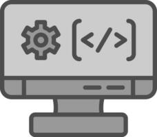 Web Development Vector Icon Design