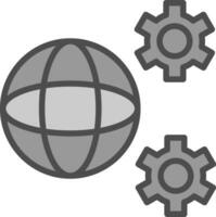web desarrollo vector icono diseño