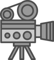 diseño de icono de vector de cámara de video