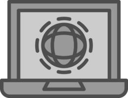 Laptop Vector Icon Design