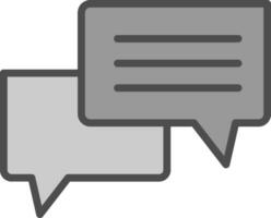 Speech bubble Vector Icon Design