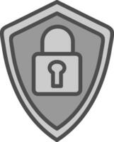 aplicación seguridad vector icono diseño