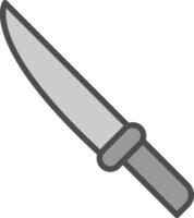 Knife Vector Icon Design