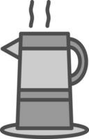 Kettle Vector Icon Design