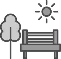 Park Vector Icon Design