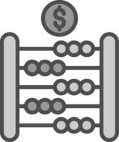 Abacus Vector Icon Design