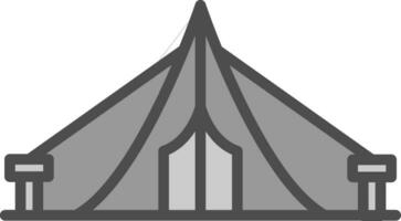 Tent Vector Icon Design