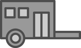 diseño de icono de vector de caravana