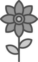 Flower Vector Icon Design