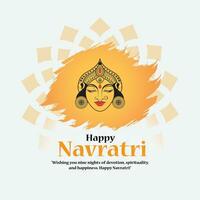 vibrante contento navratri vector Arte