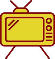 Television Vector Icon Design