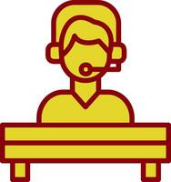 Help Desk Vector Icon Design