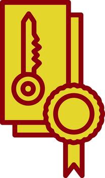 Software Licensing Vector Icon Design