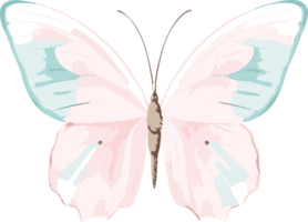 coloré papillon ai génératif png